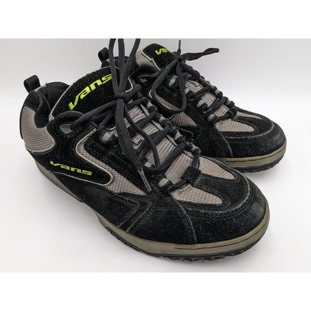 Vintage Vans Redmond Black Grey Chunky Skateboarding Shoes 37564-76 Mens Size 10